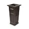Mayne Nantucket Tall Planter - Espresso 4833-ES - alternate 3